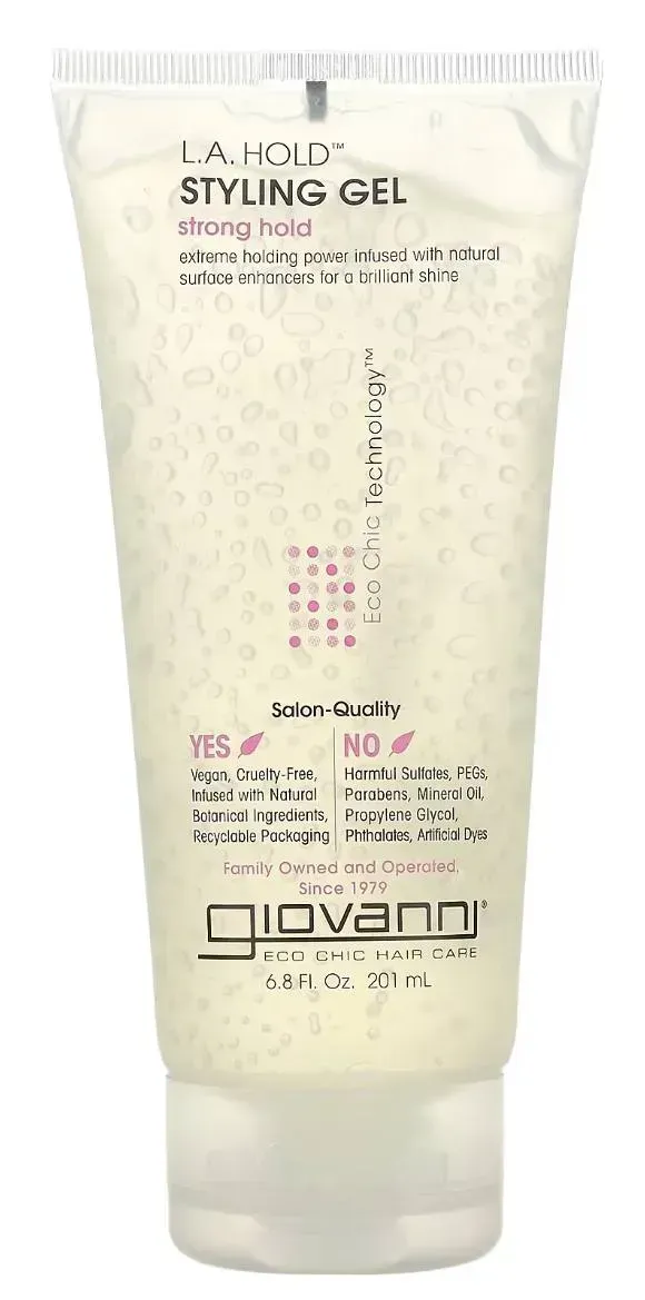 Гель для укладання волосся сильної фіксації Giovanni Strong Hold Gel