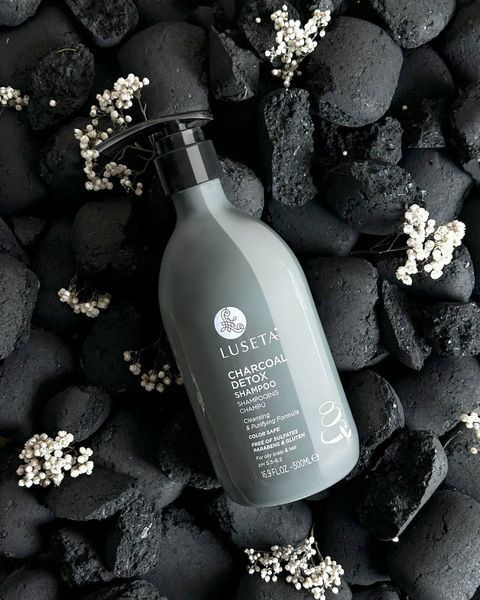 Шампунь для жирного волосся Luseta Beauty Charcoal Detox 01036 фото