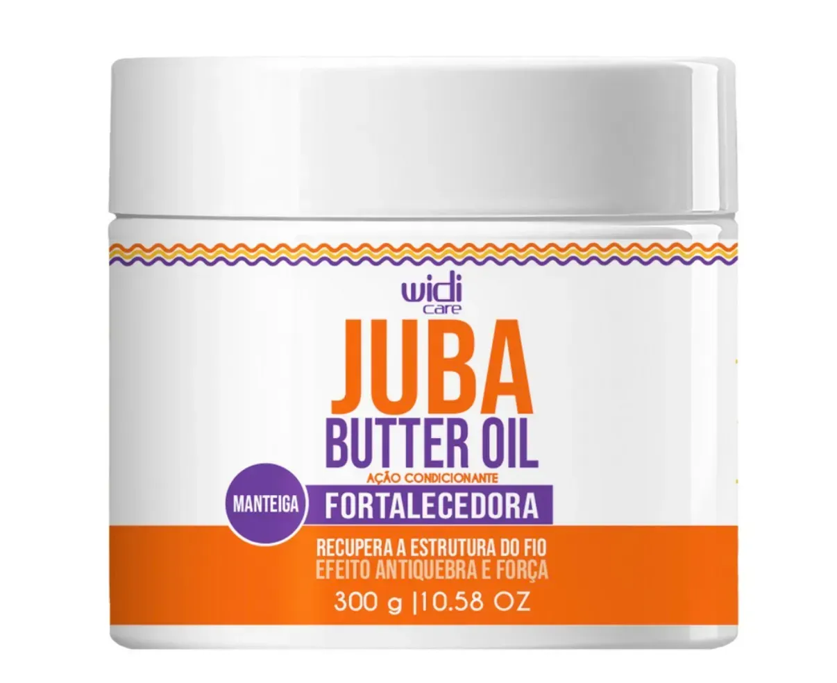 Маска для відновлення та зміцнення волосся Widi Care Juba Butter Oil Fortalecedora Ação Condicionante 300 г