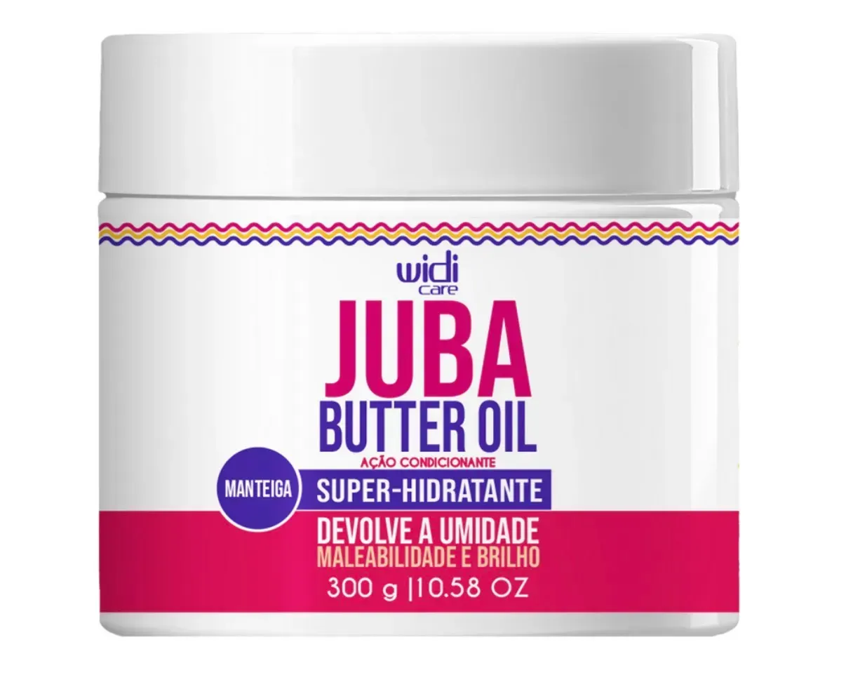 Супер-зволожуюча маска для волосся Widi Care Juba Butter Oil Super Hidratante Ação Condicionante 300 г