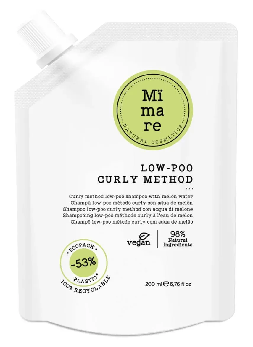 Шампунь для кучерявого волосся Mimare Curly Method Low-Poo Shampoo, 200 мл