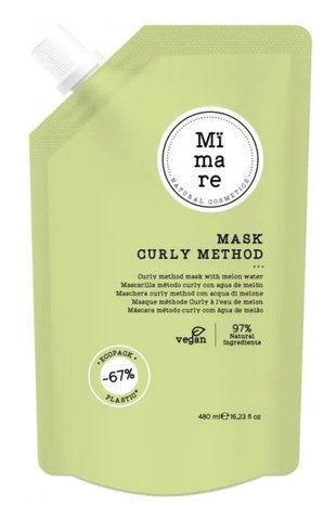 Маска для кучерявого волосся Mimare Curly Method Mask, 480 мл 02029 фото