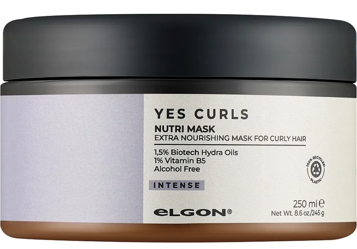 Маска живильна для кучерявого волосся Elgon Yes Curls Nutri Mask
