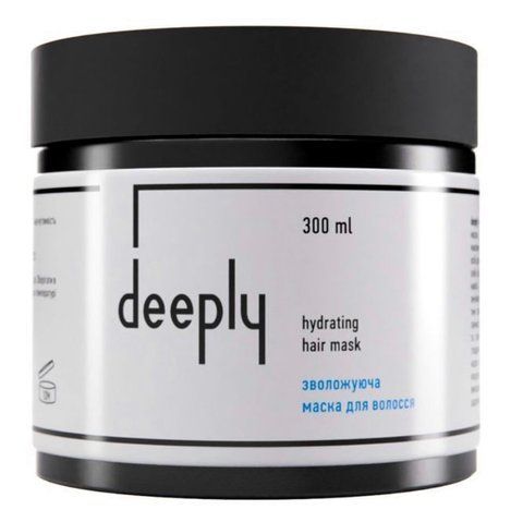 Зволожуюча маска deeply hydrating hair mask 02049 фото