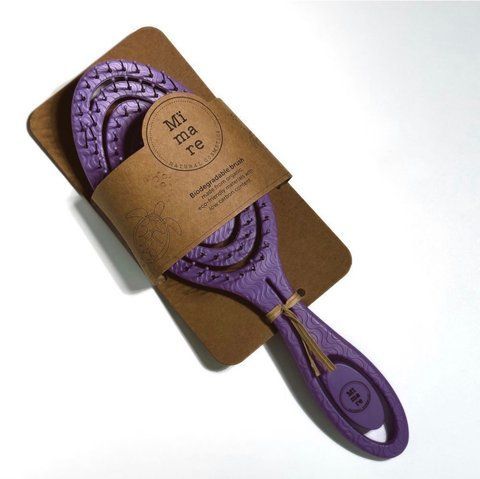 Mimare Biodegradable Brush VIOLET Гребінець фіолетовий 05004 фото