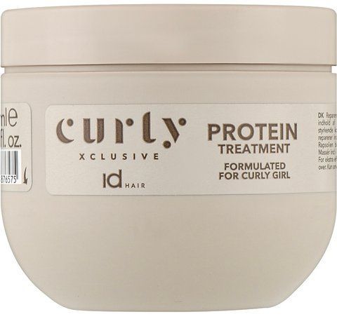 Протеїнова лікувальна маска IdHair Curly XCLS Protein Treatment 02047 фото