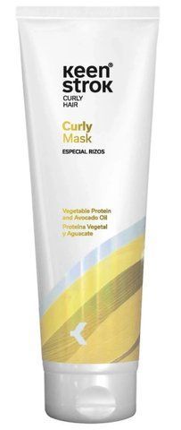 Відновлююча маска для хвилястого та кучерявого волоссся Keen Strok Mask for Curly and Wavy Hair 02054 фото
