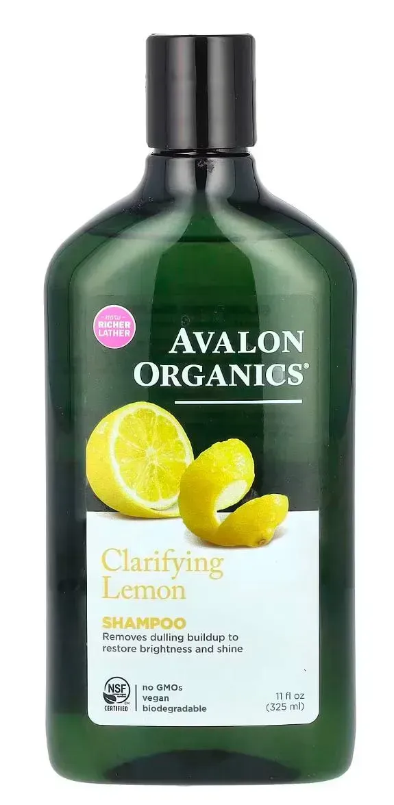 Шампунь глибокого очищення Avalon Organics Clarifying Lemon