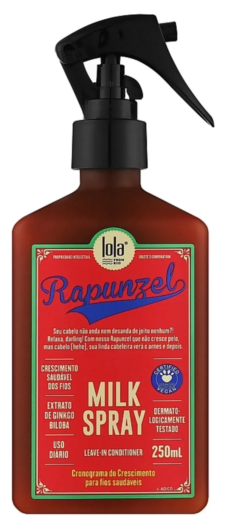 Спрей зволожуючий Lola From Rio Rapunzel Milk – Spray 250 мл