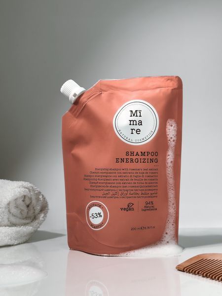 Mimare Energizing Shampoo Шампунь проти випадіння волосся, 200 мл 01069/70 фото