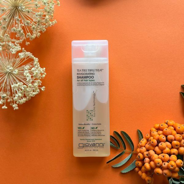 Шампунь Giovanni Tea tree Triple Treat тонізуючий шампунь для всіх типів волосся, 250 мл 0109/14 фото