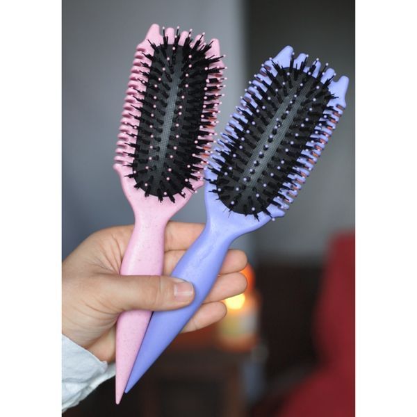 Гребінець для формування локонів Space Brush - CurlForm Mini (фіолетовий) 210801 фото
