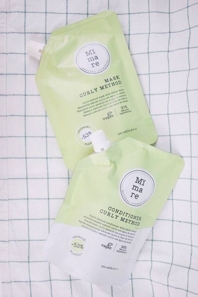 Маска для кучерявого волосся Mimare Curly Method Mask, 200 мл 02029 фото