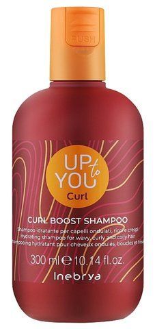 Шампунь для кучерявого волосся Inebrya Up to you Curl Boost Shampoo 01053 фото
