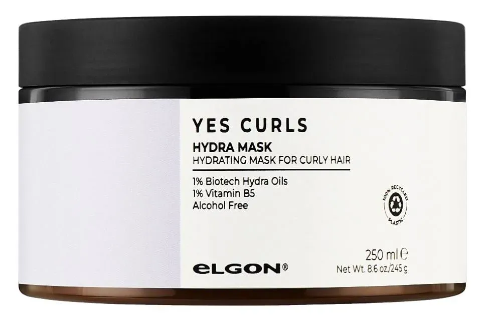 Зволожуюча маска для кучерявого волосся Elgon Yes Curls Hydra Mask