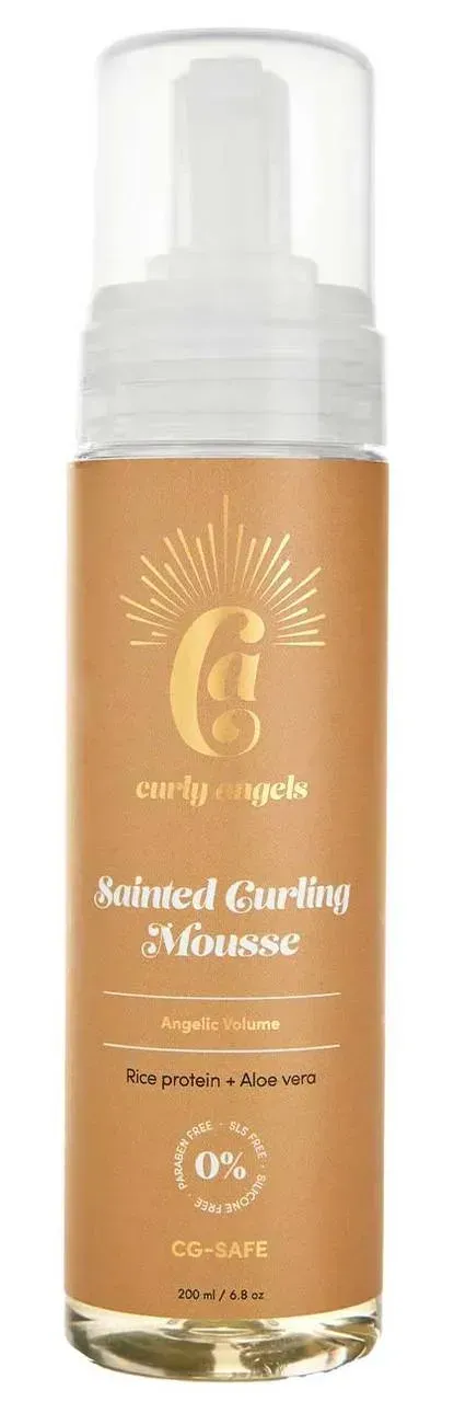 Мус для кучерявого волосся Curly Angels Sainted Curling Mousse