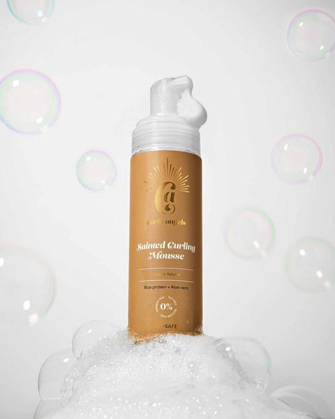 Мус для кучерявого волосся Curly Angels Sainted Curling Mousse 04008 фото