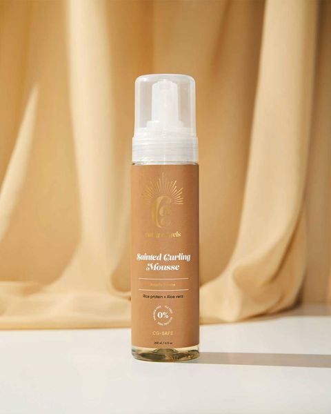 Мус для кучерявого волосся Curly Angels Sainted Curling Mousse 04008 фото