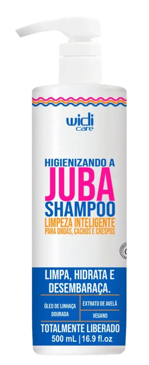 Шампунь зволожуючо-живлячий для кучерявого волосся Widi Care Higienizando a Juba Shampoo 500 мл